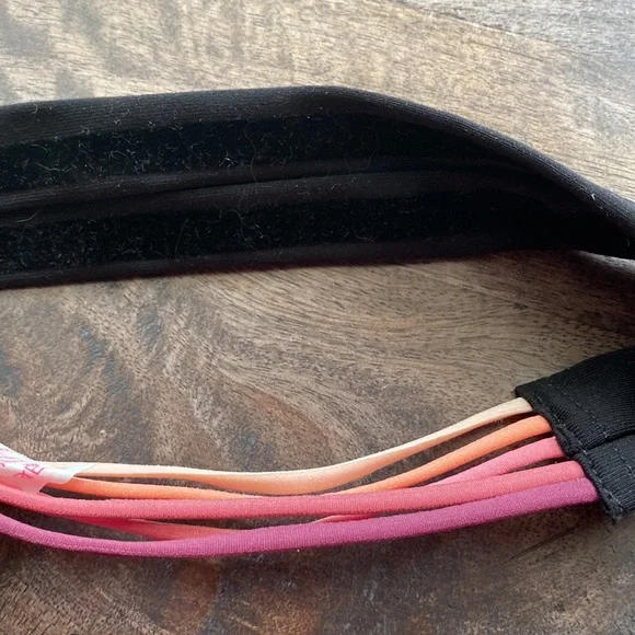 Victoria’s Secret PINK stretch multi strand headband comfort colors mauve LN - Picture 4 of 5